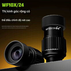 Kính hiển vi Luowei LW-TR-B3TV 3 mắt, phóng đại 68X