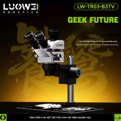 Kính hiển vi Luowei LW-TR-B3TV 3 mắt, phóng đại 68X