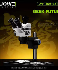 Kính hiển vi Luowei LW-TR-B3TV 3 mắt, phóng đại 68X
