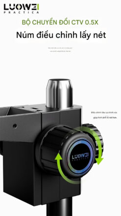 Kính hiển vi Luowei LW-TR-B3TV 3 mắt, phóng đại 68X