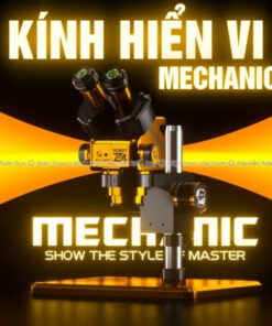 Kính hiển vi Mechanic Robot Z4 3 mắt, phóng đại 60X