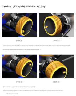 Kính hiển vi Mechanic Super X Pro-TSD 3 mắt, phóng đại 52X