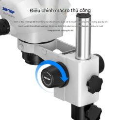 Kính hiển vi SOPTOP SZM-7060Pro 3 mắt, phóng đại 60X