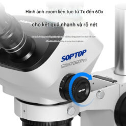 Kính hiển vi 3 mắt ABCD phóng đại 60X