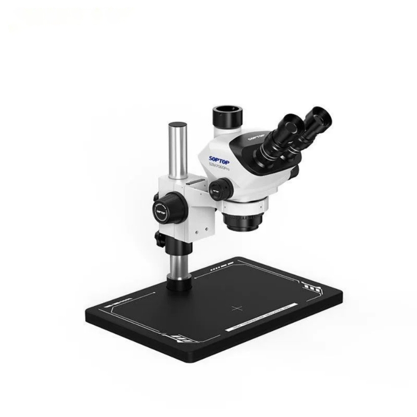 Kính hiển vi SOPTOP SZM-7060Pro 3 mắt, phóng đại 60X