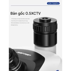 Kính hiển vi SOPTOP SZM-7060Pro 3 mắt, phóng đại 60X