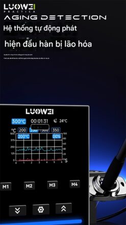 Máy hàn LOUWEI SS-01 200W - hỗ trợ tay hàn C210