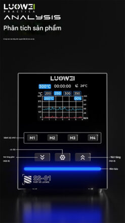 Máy hàn LOUWEI SS-01 200W - hỗ trợ tay hàn C210