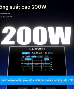 Máy hàn LOUWEI SS-01 200W - hỗ trợ tay hàn C210