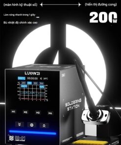 Máy hàn LOUWEI SS-01 200W - hỗ trợ tay hàn C210