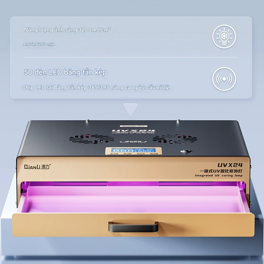 may hap uv qianli UVX24 - 4 Nồi hấp UV QianLi UVX24