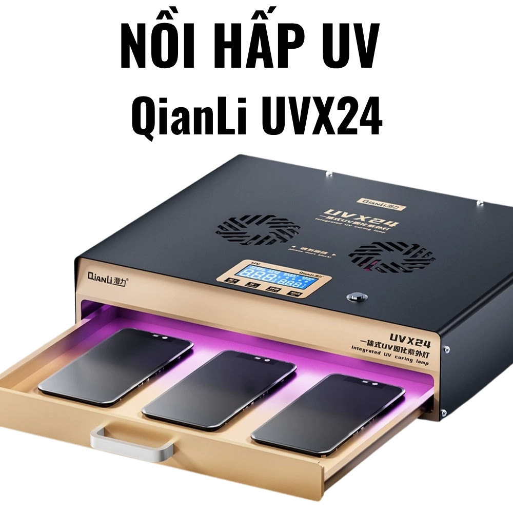 may hap uv qianli UVX24 - 4 Nồi hấp UV QianLi UVX24