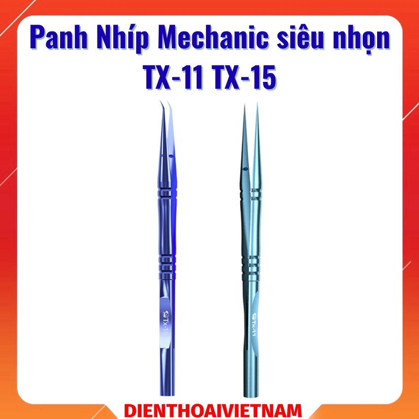 panh nhip mechanic TX-11 TX-15 - 1 Panh Nhíp Mechanic Titan TX-11 TX-15 Cong Thẳng