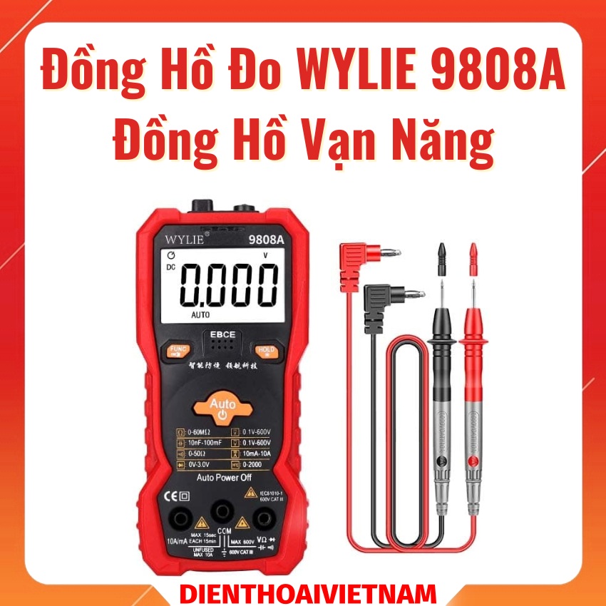 Đồng hồ đo Wylie 9808A đa năng