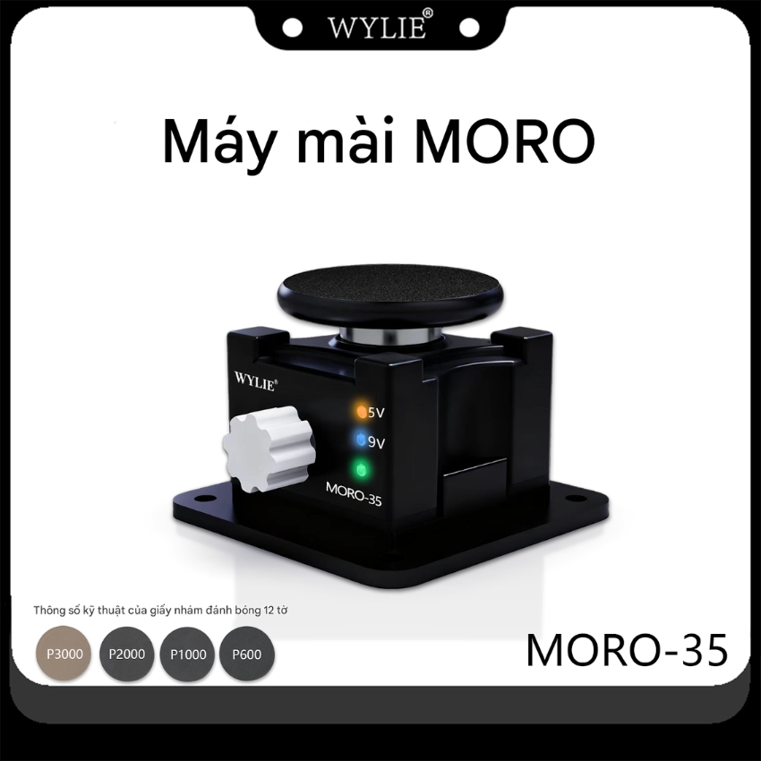 de mai wylie moro-35 - 1 Đế mài Wylie MORO-35 mài panh nhíp, mũi hàn, lưỡi dao, kéo