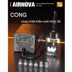 Máy khò Mechanic Airnova công suất 1200W, tặng kèm 6 đầu khò