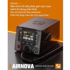 Máy khò Mechanic Airnova công suất 1200W, tặng kèm 6 đầu khò