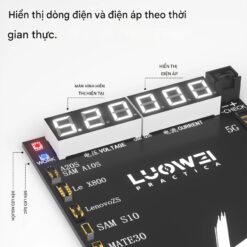 Kích pin Luowei LW-B03 iPhone 5 – 16 ProMax và hơn 400 mã Android