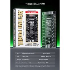 Kích Pin Mechanic Max20 iPhone 8 - 16 ProMax và hơn 400 mã Android