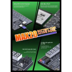 Kích Pin Mechanic Max20 iPhone 8 - 16 ProMax và hơn 400 mã Android