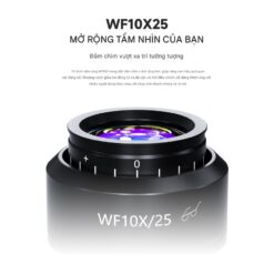 Kính hiển vi Mechanic Mastergo MG 71 Ultra 3 mắt, phóng đại 45X