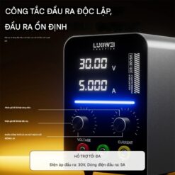 Máy cấp nguồn Luowei LW-D3 đồng hồ 30V 5A