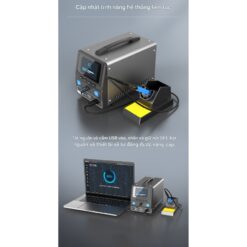 Máy hàn AiXun T425 hỗ trợ tay hàn T245