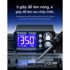 Máy hàn Mechanic T12 Max dùng mũi hàn T12