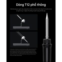 Máy hàn Mechanic T12 Max dùng mũi hàn T12