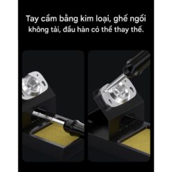 Máy hàn Mechanic T12 Max dùng mũi hàn T12