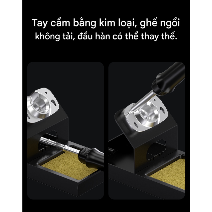Máy hàn Mechanic T12 Max dùng mũi hàn T12