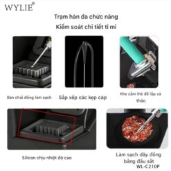 Máy hàn Wylie WL-C210P hỗ trợ tay C210/C115/C245