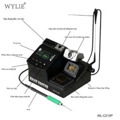 Máy hàn Wylie WL-C210P hỗ trợ tay C210/C115/C245