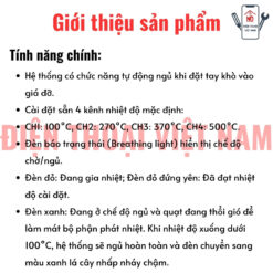 Máy khò Luowei LW-HG01 công suất 800W