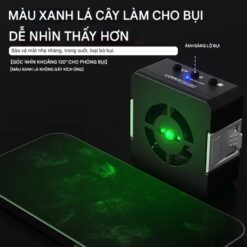 Quạt + Đèn UV Mini Luowei LW-CF01 hút khói, làm khô keo nhanh