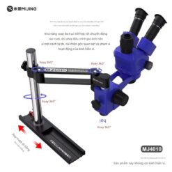 Tay xoay và ray trượt kính hiển vi Mijing MJ4010