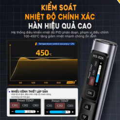 Bút hàn FNIRSI HS‑02A / HS02B – Bút hàn thông minh công suất 100W