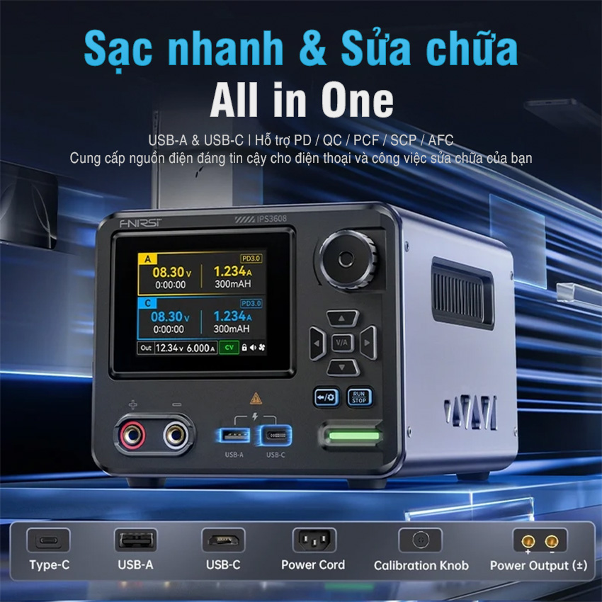 May cap nguon FNIRSI IPS36081