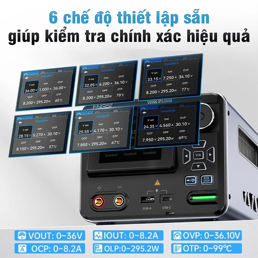 May cap nguon FNIRSI IPS36086