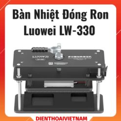 Bàn nhiệt đóng ron Luowei LW-330 tạo áp suất 2 chiều