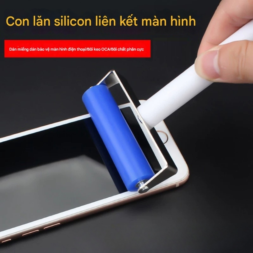 cay lan keo oca silicon chong bot - 7 Cây lăn keo OCA silicon chống bọt 10cm - 15cm
