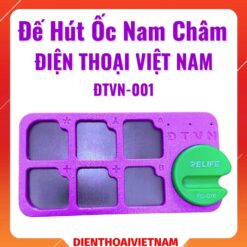 Đế hút ốc nam châm ĐTVN-001 có lỗ cắm tô vít