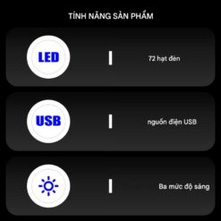 Đèn Led kính hiển vi Mastergo MG-L72 72 bóng siêu sáng