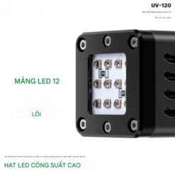 Đèn UV Mechanic UV-120 công suất 48W, sấy khô các loại keo nhanh