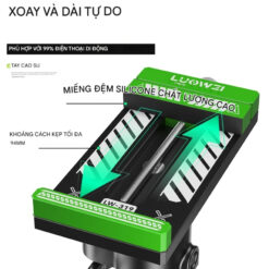 Kẹp điện thoại Luowei LW-319 kẹp bàn, tách lưng - xoay 360° đa năng