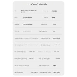 Máy cấp nguồn Mastergo MG30D5 đồng hồ 30V 5A