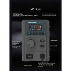 Máy khò Quick 2008 Pro kèm 3 đầu khò