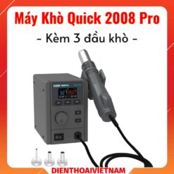 Máy khò Quick 2008 Pro kèm 3 đầu khò