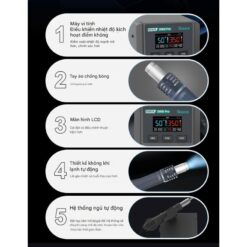 Máy khò Quick 2008 Pro kèm 3 đầu khò