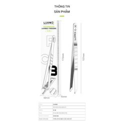 Panh Nhíp Luowei IS-30 gắp main, gắp linh kiện, cố định vỉ làm chân